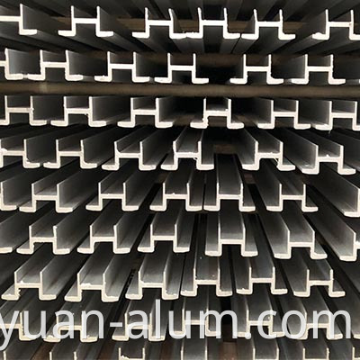 Guangyuan aluminum co., ltd aluminium solar panel frame extrusion profile